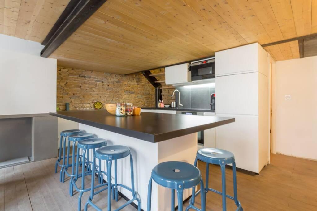 Ferienwohnung Duplex le Vorace Lyon Exterior foto
