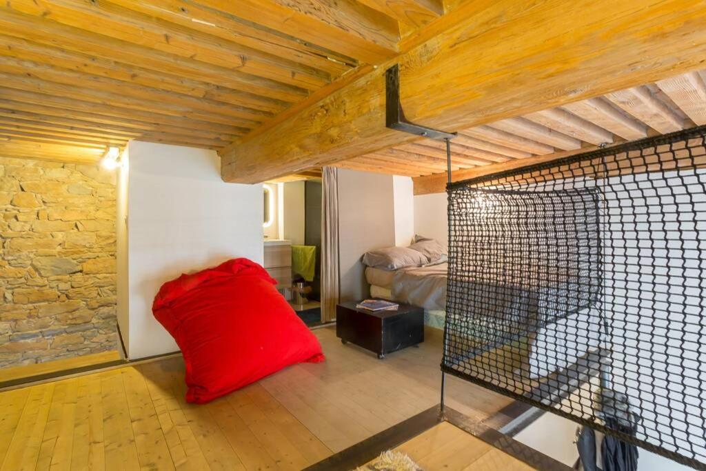 Ferienwohnung Duplex le Vorace Lyon Exterior foto