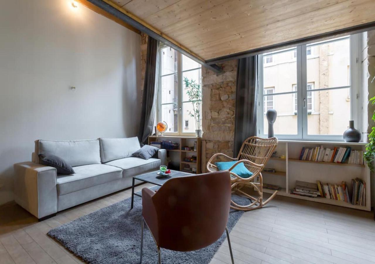 Ferienwohnung Duplex le Vorace Lyon Exterior foto